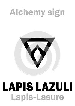 Alchemy: LAPIS LAZULI (Lapis-Lasure, Lapis LÃ¢â¬â¢asure, Lazurium) photo